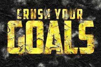 Crushing Your Goals in 2018